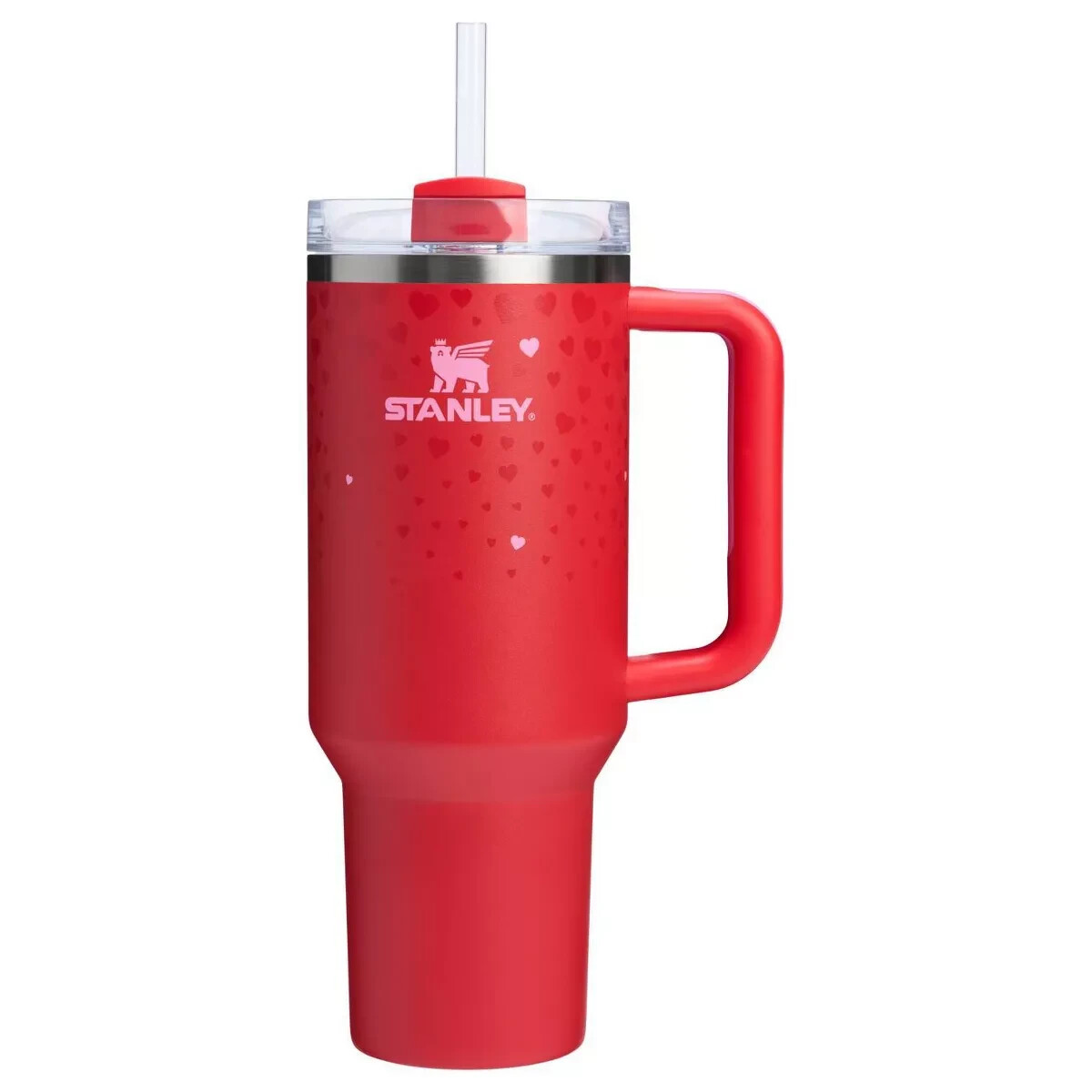 Stanley Target Exclusive Valentine's Day 2025 Ruby Hearts 40oz