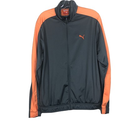 puma neon orange jacket