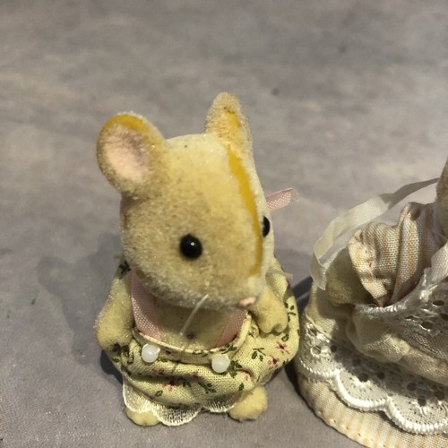 Sylvanian Families Familia Hamilton Familia Hámster Paquete Raro - Imagen 3 de 6