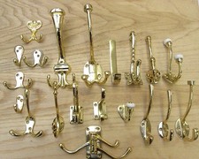 OLD VINTAGE ANTIQUE STYLE REPRODUCTION COAT HOOKS HANGING PEGS
