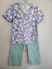 Liliana Uniforms SUPER CUTE Scrub Set Uniform Sz S
