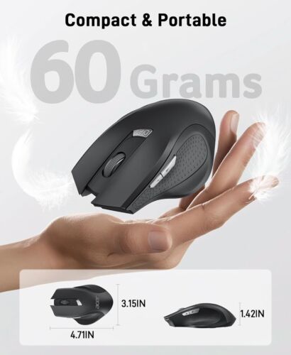Acer Wireless Mouse for Laptop, 2.4GHz, With Adjustable 1600DPI Lightweight - Picture 6 of 6