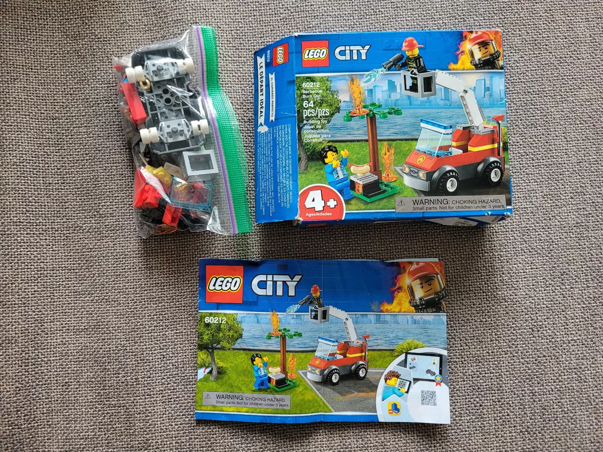 Lego City: Barbecue Burn Out (60212) Used - parts, manual cover only 673419303002 | eBay