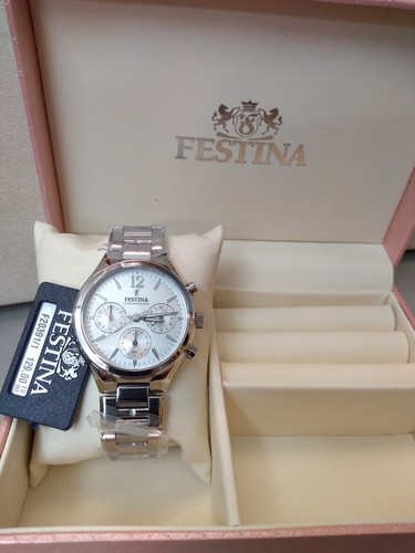 Ladies Chronograph Watch Festina Boyfriend f20391/1 | eBay