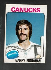 1975-76. OPC.    Garry Monahan      #357   EXMT