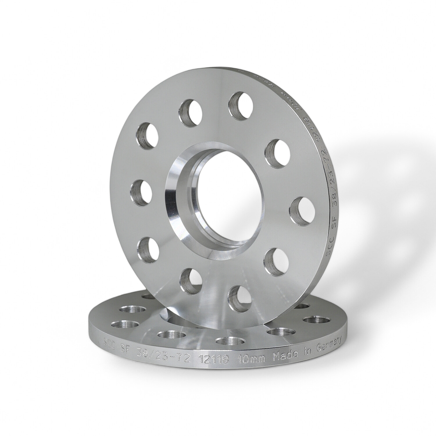 Spurverbreiterungen 2x15mm Für Volvo - SCC Aluminium Spurplatten 5x108/5x112