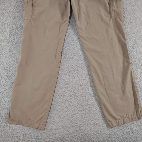 Clothing Arts Pants Men 42x34 Beige Cargo Pick Pocket Proof Nylon Travel P^cubed - Picture 20 of 23