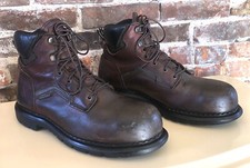 Red Wing Made in USA 2226 Dyna-Force Steel Toe 6" Leather Work Boots Size 12
