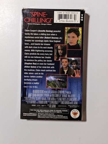 In Dreams (VHS, 1999) Robert Downey Jr. - Picture 2 of 2