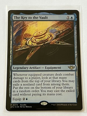Key to the Vault 373 MTG Outlaws Thunder Junction 2024 MT 9.0 + Foil Promo  Rare | eBay