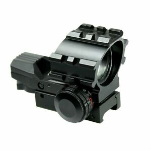 Tactical-Holographic-Reflex-Red-Green-4-Reticles-Dot-Sight-with-20mm-Rail-Mount