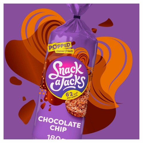Snack A Jack - Schokolade 180g oder Jumbo Caramel 159g - Reiskuchen - Bild 5 von 8