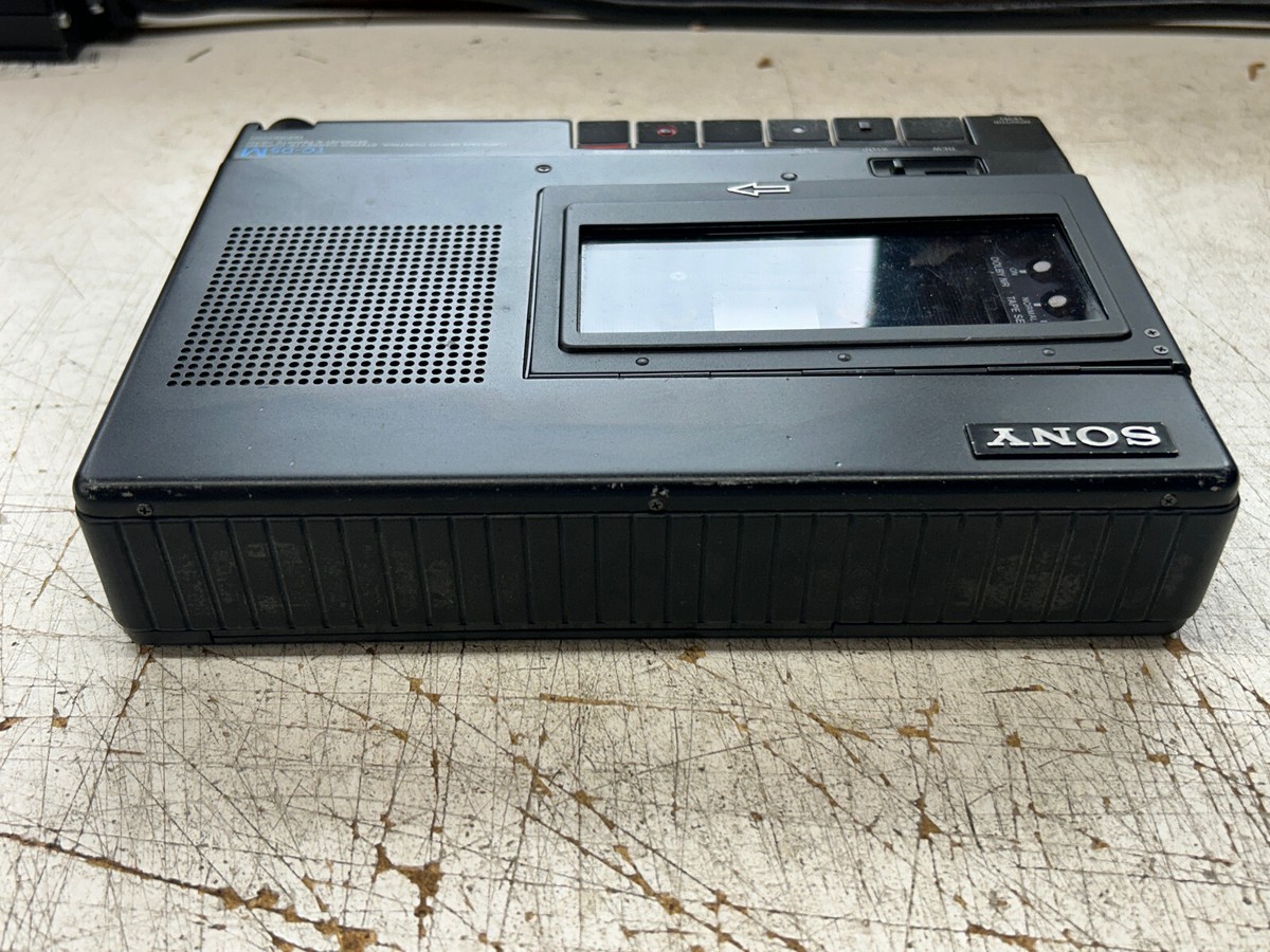 Sony TC-D5M Vintage Portable Stereo Cassette Field Recorder
