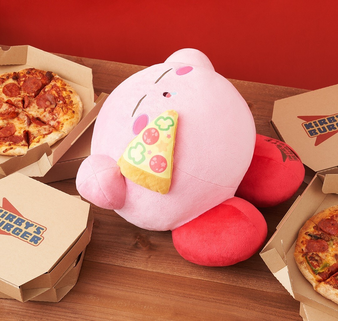 RARE Kirby of the Stars KIRBY'S BURGER Kuji 2021 Full Plush doll