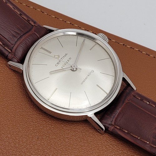 CERTINA Turler signed WaterKing st. steel cal. 25-36 ca. 1960 exc. condition - Picture 20 of 24