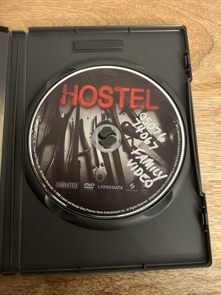 d。 Hostel (DVD, 2006, Unrated Edition) 43396138384| eBay