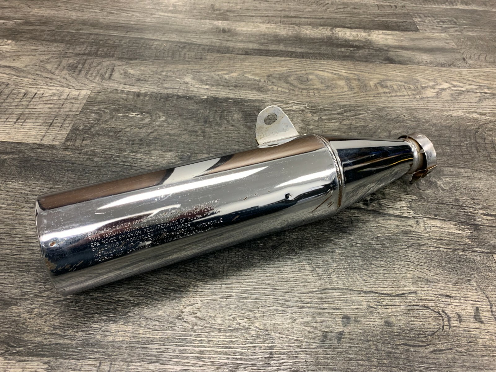 Yamaha 1986-1990 YX600 600 Radian OEM Right Muffler Exhaust Slip 