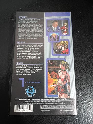 Armitage III - Vol 1 - Electro Blood (Clamshell Case) - Bild 2 von 2