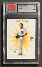 2001 SP Authentic #111 Andres Torres RC #'d 15/50 SCD 9 MINT