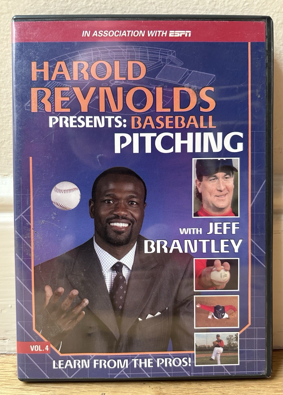 Harold Reynolds Presents Baseball Pitching With Jeff Brantley ~ DVD Vol 4