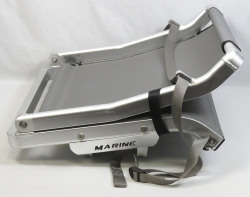 Sedile per barca da pesca Millennium Pro-M in alluminio M100 SW100GY 400-lb. Capacità NUOVA - Foto 5 di 7