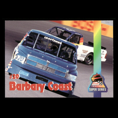 Barbary Coast #4.0 1995 Finish Line Super Series Walker Evans Racing Racing Card