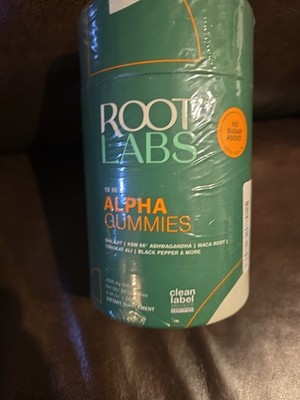 Root Labs 10 In 1 Alpha Gummies 60 Gummies Exp 02/2027 Sealed
