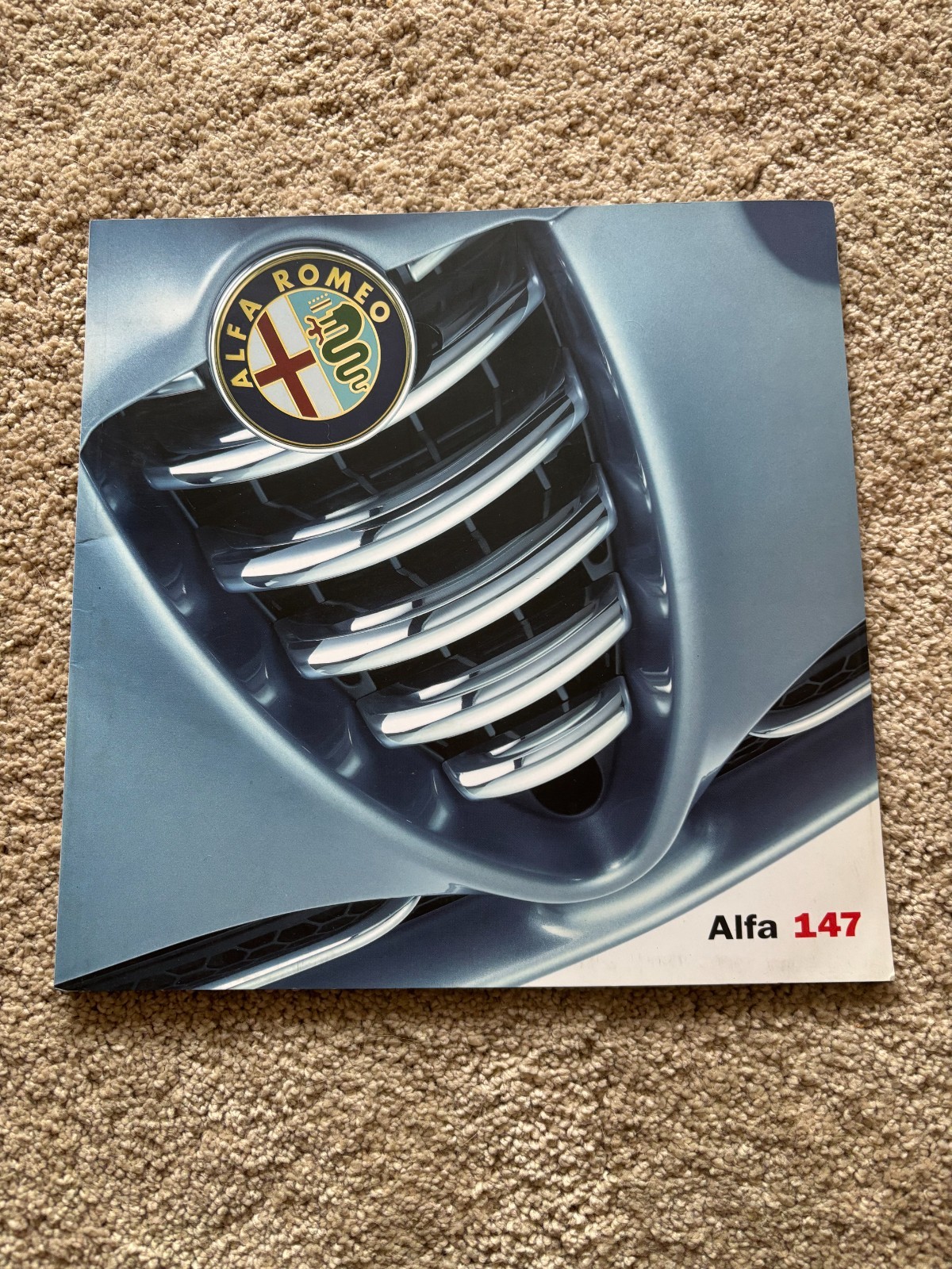 Alfa Romeo 147 Car Sales Info Brochure 2001
