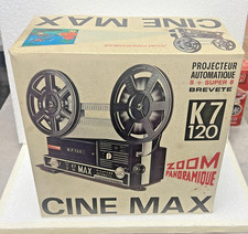 RARE I.G.C. Italy, AUTOMATIC PROJECTOR 8  SUPER 8, CINE MAX K7 120