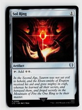MTG Sol Ring x1 NM LTC Lord Of The Rings Commander 0284