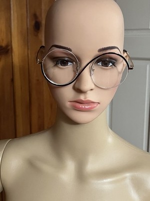 Leopard Round Half Frame Anti-Blue Light Optical Glasses Frames