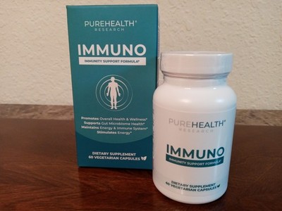 Pure health Immuno-immunity Support Formula/60 Vegetarian Caps 30 SV-NEW/SEALED!