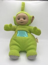 Vintage 1998 Playskool Teletubbies Dipsy Talking Plush Green Electronic WORKS