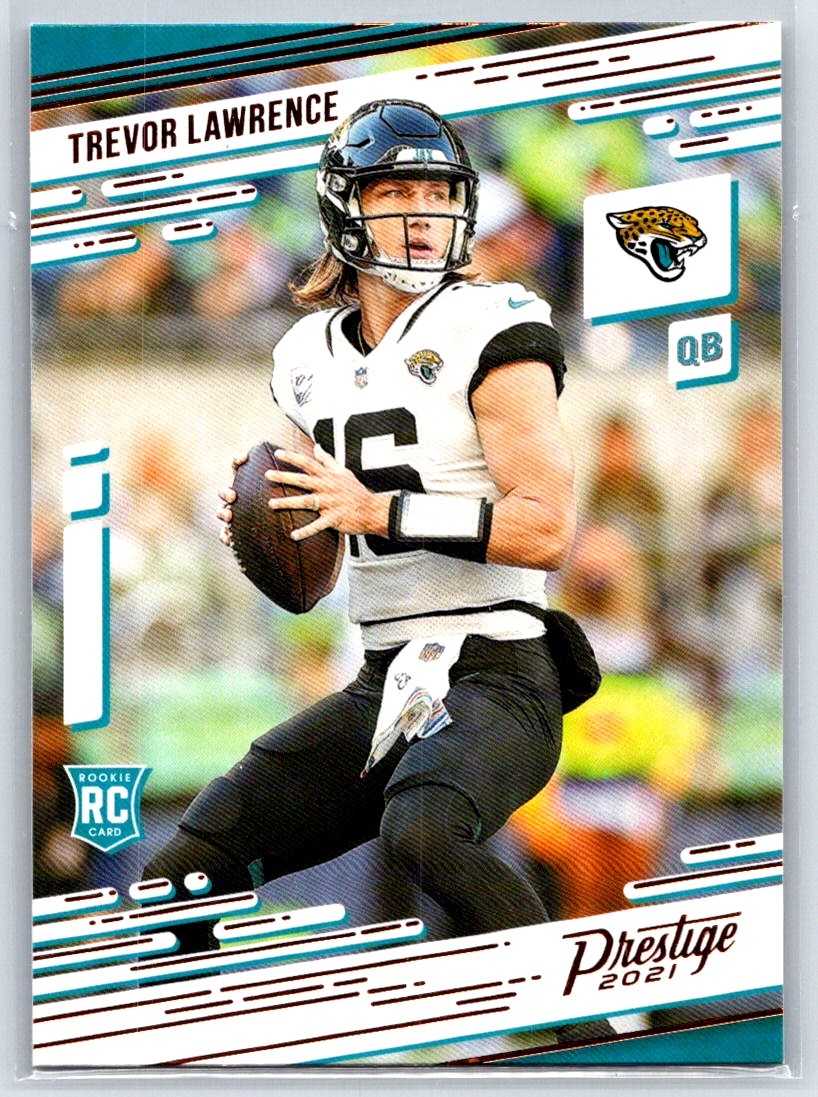 2021 Panini Chronicles #201 Trevor Lawrence Prestige Rookies Update RC
