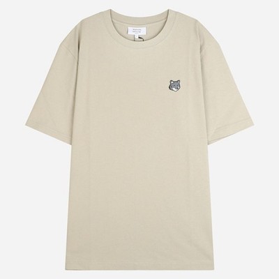 Maison Kitsune Graufuchs Kurzarm T-Shirt PM00108KJ7025 0450 155116078