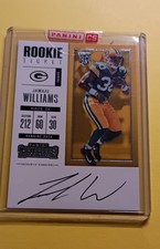 2017 Panini Contenders - Rookie Ticket RPS Jamaal Williams #321 (AU, RC)