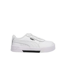 PUMA Carina Leather Platform Toddler Girls Size 4 M Sneakers Casual Shoes 37360