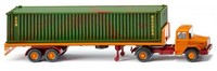 Wiking, Lkw Auflieger 2-Achsig Pritsche Magirus Deutz 4X2, 1/87, WIK055405
