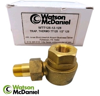 Watson McDaniel WTT125-12-125 Thermostatic Steam Trap 1/2'' 125