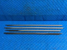 94-99 MERCEDES BENZ S500 DOOR INTERIOR GLASS WINDOW TRIM RUBBER MOLDING BELT SET