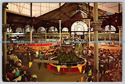 D331467 C. I. Jersey. The Market. St. Heller. S. Marshall. Natural Colour Series