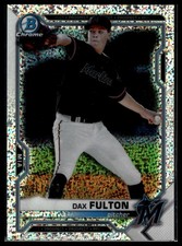 2021 Bowman #BCP-32 Dax Fulton Chrome Prospects Speckle Refractor #/299
