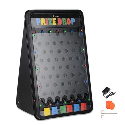 WinSpin 19x30" Medium Prize Drop w/ LED Light 10 Puck Board Game Carnival Party