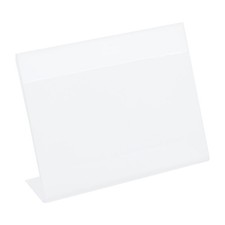 12 Pcs Plastic Label Tags Merchandise Sign Display Holder Price Rack