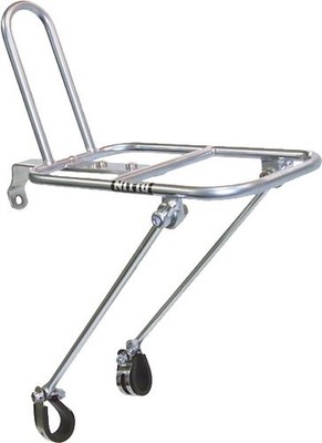 Nitto Front Carrier ?M-18 Silver 26 x 15.9 x 14cm 350g Bicycle Accessory