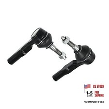 2pcs Front Outer Tie Rod End Links Suspension Steering Part ES800640 for GMC
