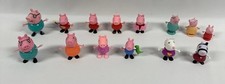 PEPPA PIG FAMILY  FRIENDS FIGURE LOT Of 14