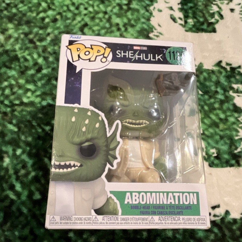 Funko Pop! Abomination Vinyl Figure #1129 Marvel She-Hulk Bobblehead