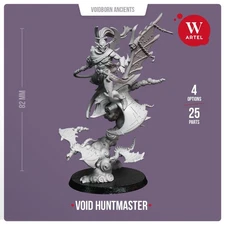 Void Huntmaster 28mm Artel W Dark Eldar Hellions