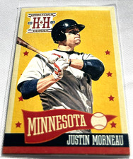 2013 Panini Hometown Heroes Baseball Justin Morneau Minnesota Twins #244
